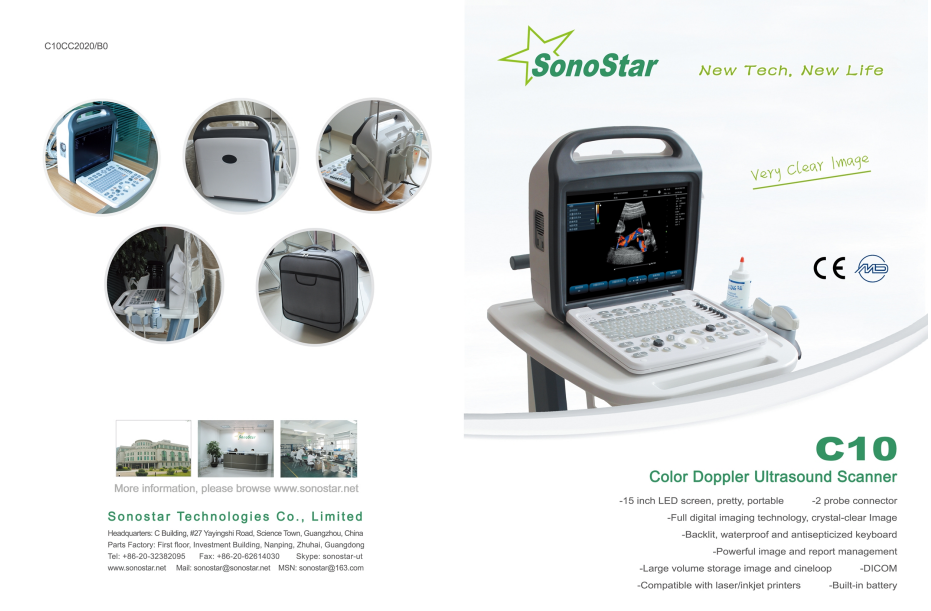 C10 portable color doppler system catalog